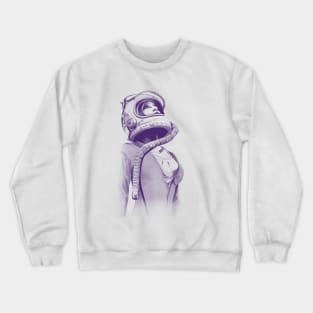 Space Woman Crewneck Sweatshirt